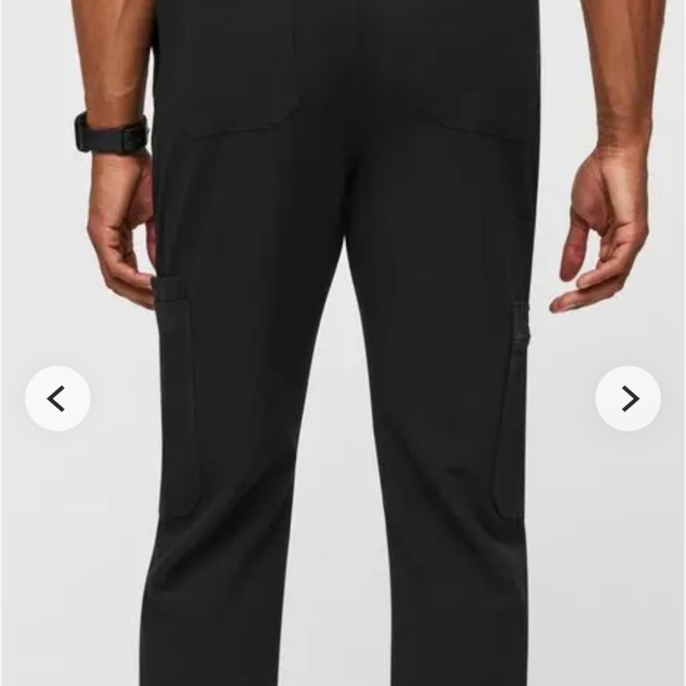 Figs Technical Men's Cairo Scrub Pants Medical Black NWT Size Medium Regular - Picture 7 of 9